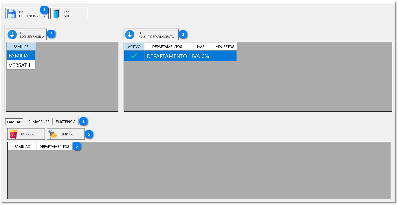 7.4. ALMACÉN BORRAR EXISTENCIA
