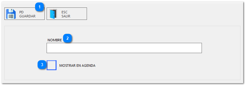 5.4. ÁREAS DE TRABAJO