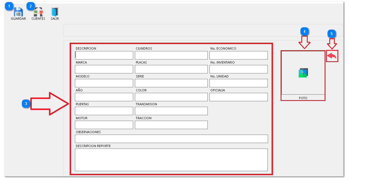 6.8. CLIENTES VEHÍCULOS