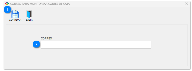 10.18. CORREOS PARA REPORTAR CORTES