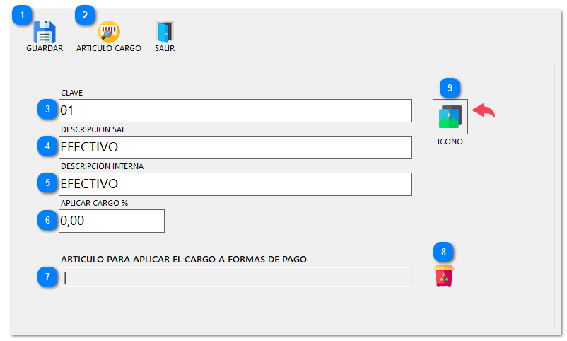 10.5. FORMAS DE PAGO