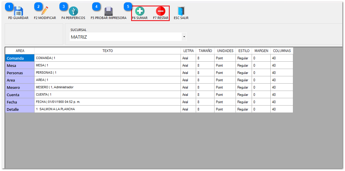 10.6. FORMATO DE RECIBOS