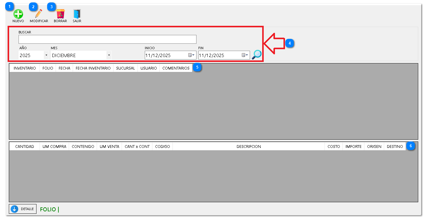 7.10. SALIDA RÁPIDA